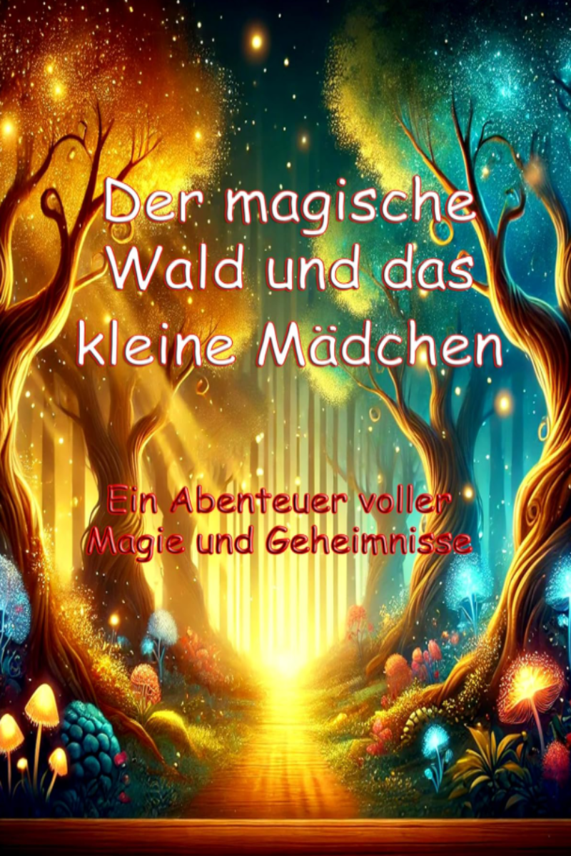 Der magische Wald und das kleine Mädchen. Ein Abenteuer voller Magie und Geheimnisse!