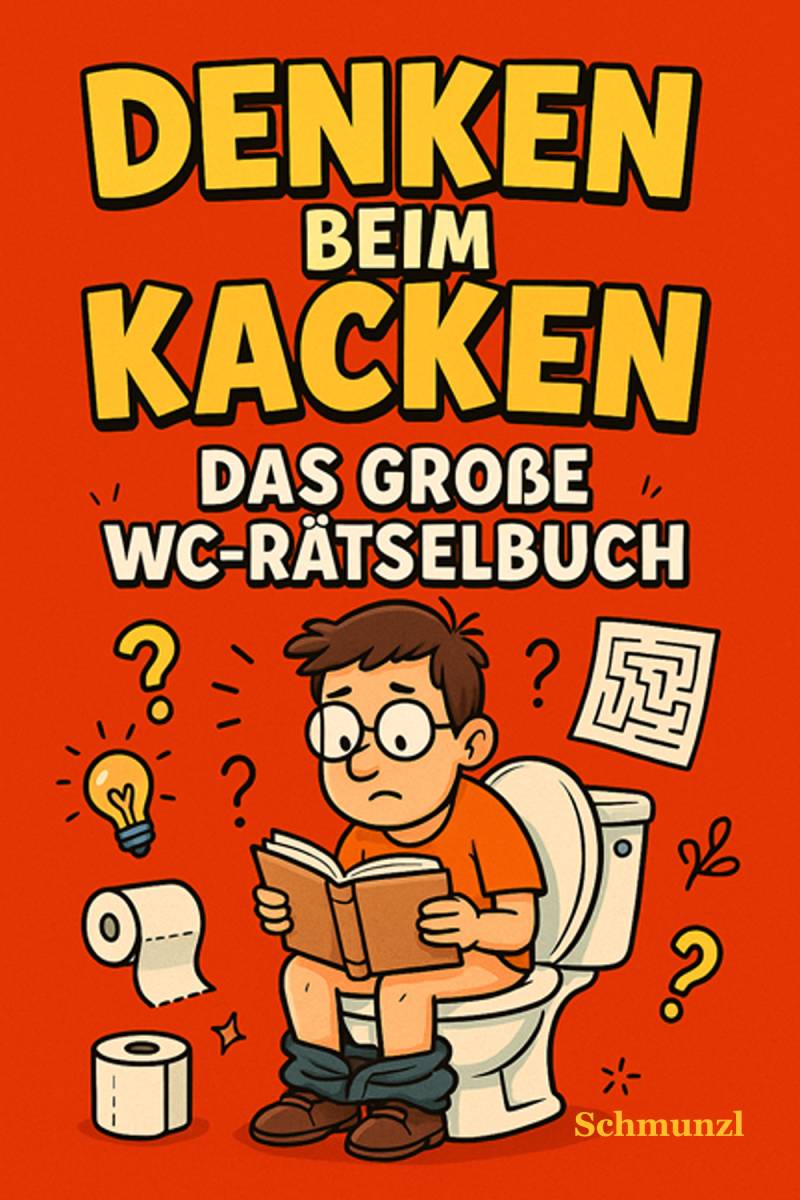 Denken beim Kacken – Das große WC-Rätselbuch